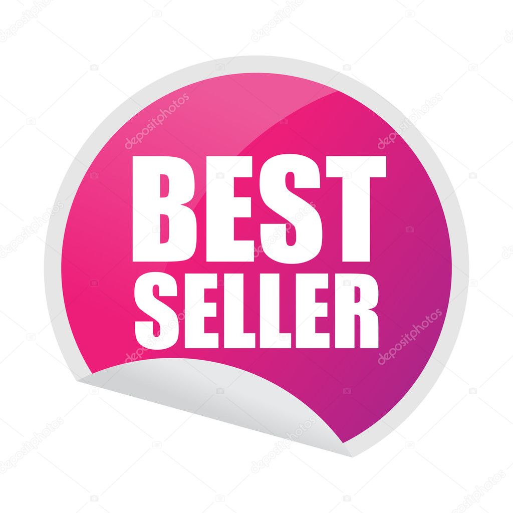 Bestseller sticker Stock Vector by ©yellowpixel 1859543