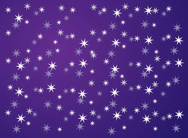 Starry night sky. — Stock Vector