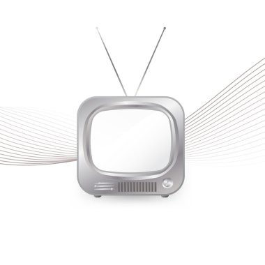 Retro tv clipart