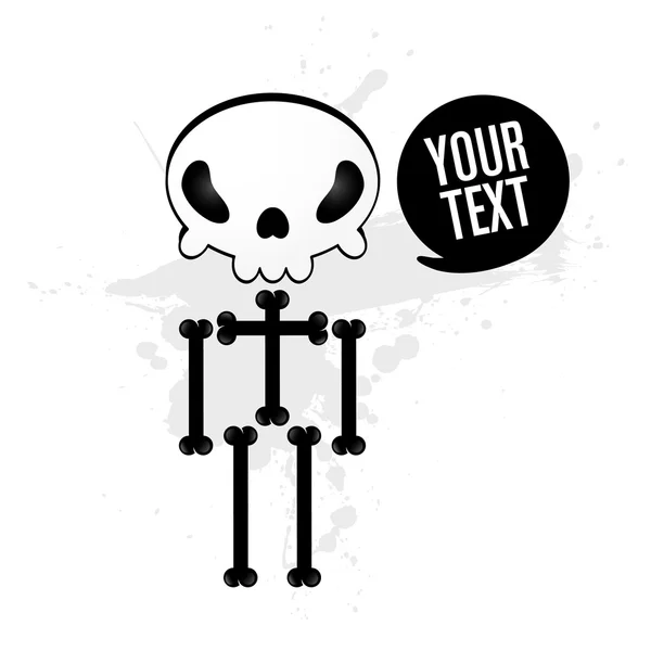 Esqueleto — Vetor de Stock