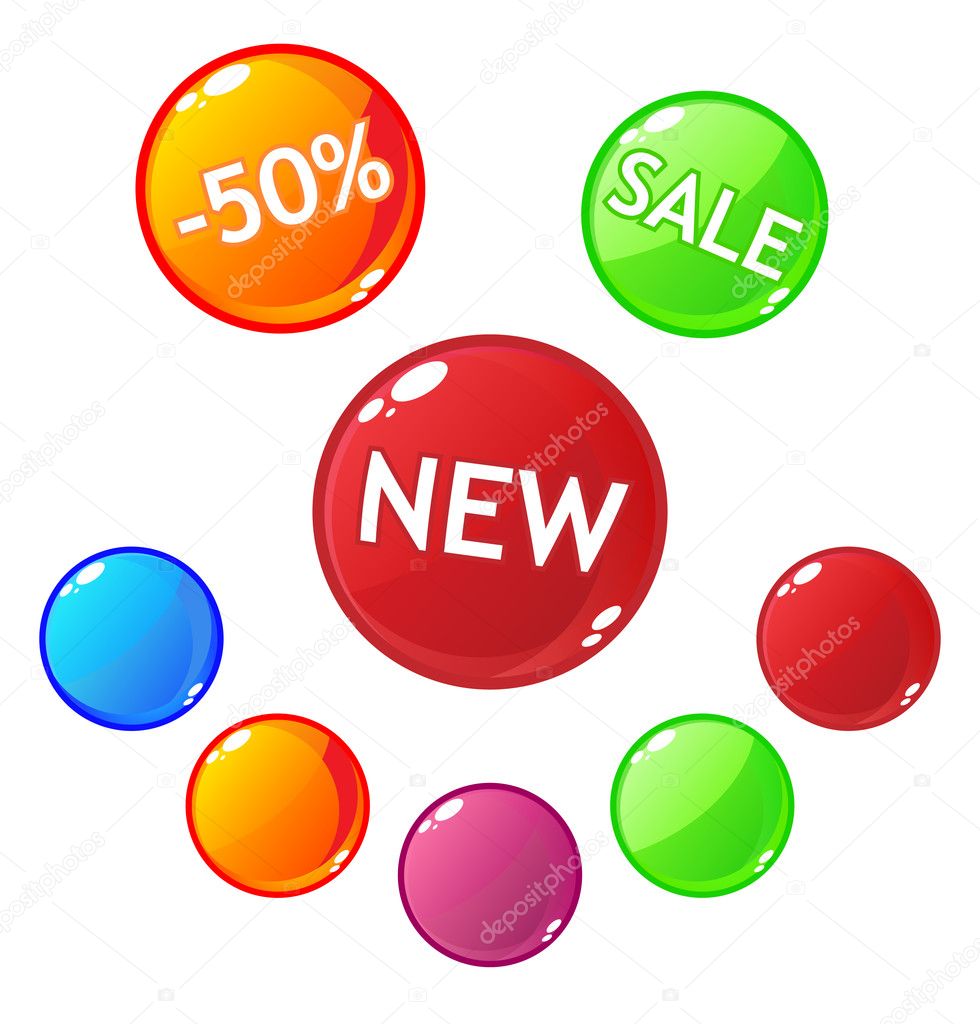 Sale buttons