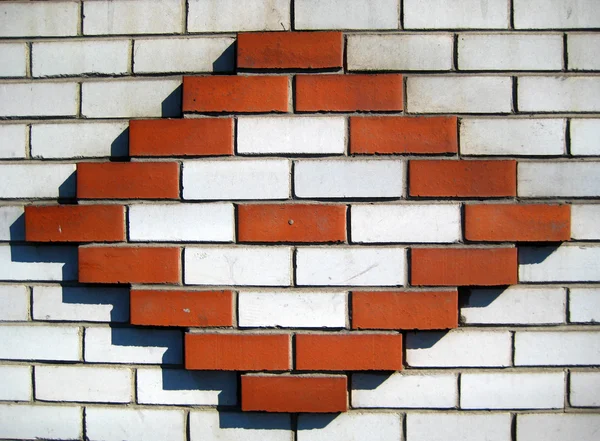 Backgrounds, Brick wall — Stock Photo, Image