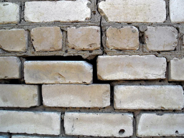 Fundos, parede de tijolo — Fotografia de Stock
