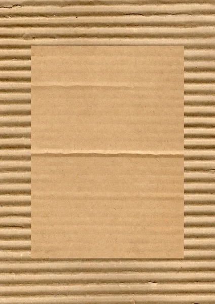Texturas, Cartón corrugado — Foto de Stock