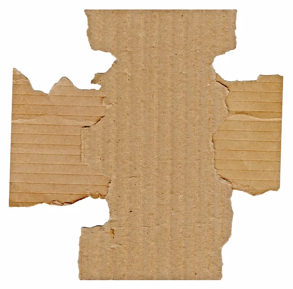 Textures, Corrugated cardboard — Stock Photo, Image