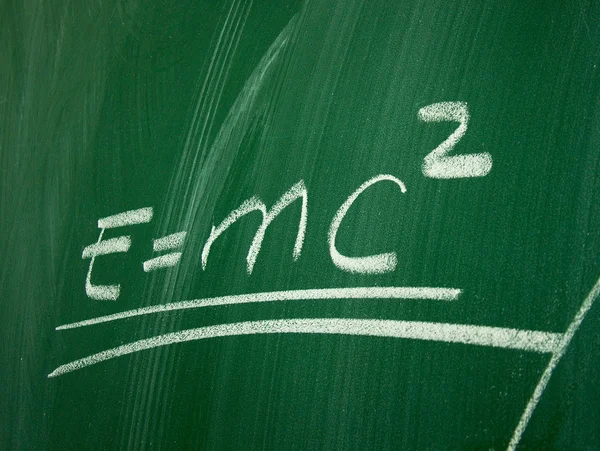 Natuurkunde formule — Stockfoto