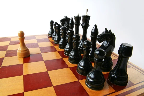 Сильные шахматы — стоковое фото