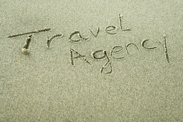 Travel agency - holiday concept Stock Image