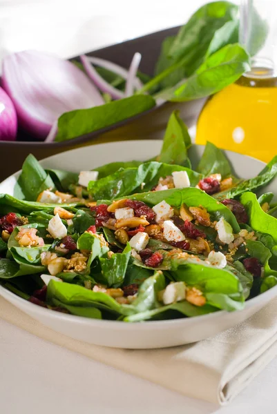 stock image Spinach salad