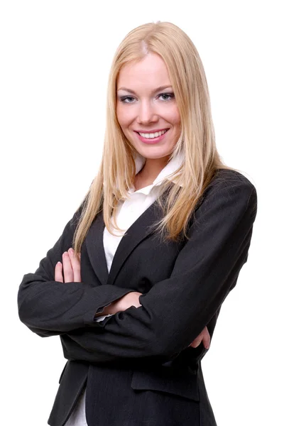 stock image Business woman smiling