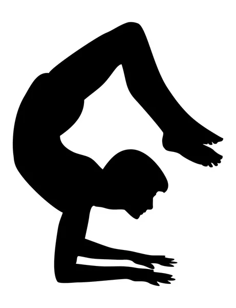Posizione yoga — Foto Stock