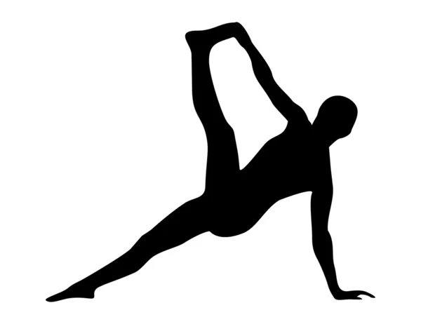 Postura de yoga Fotos De Stock