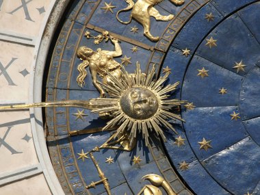 Venice, Torre dell’Orologio clipart