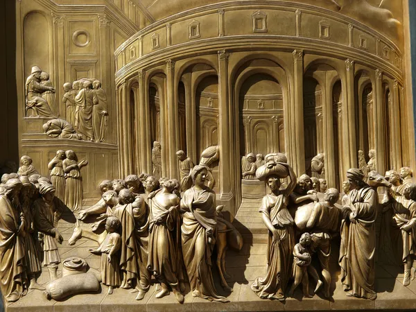Florencie - křtitelnice — Stock fotografie
