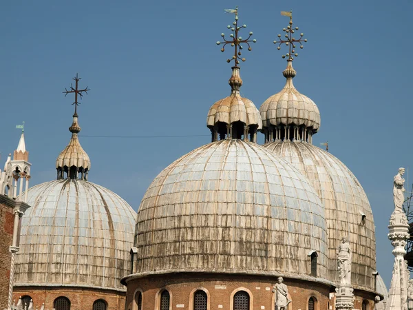 大教堂 san marco 在威尼斯 — 图库照片