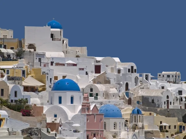 Oia beautiful city in Santorini — Stock Photo, Image