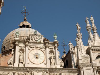 The Doges Palace in Venice, clipart