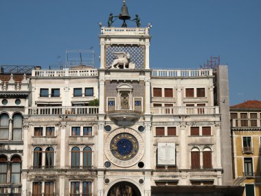 Venice - The Torre dell'Orologio clipart