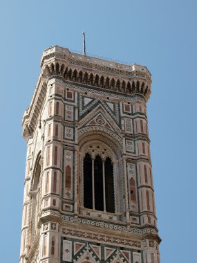 Giotto 'nun çan kulesinin manzarası - Florence