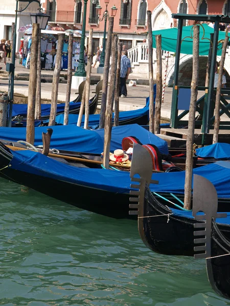 Venecia - góndolas — Foto de Stock