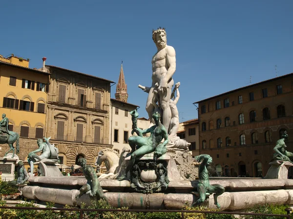 Florença - Piazza della Signoria — Fotografia de Stock
