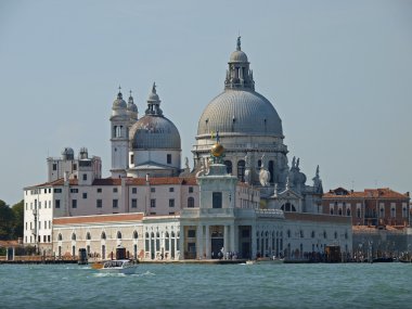 Punta della Dogana and Salute in Venice clipart