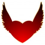 Red heart — Stock Vector #1800441