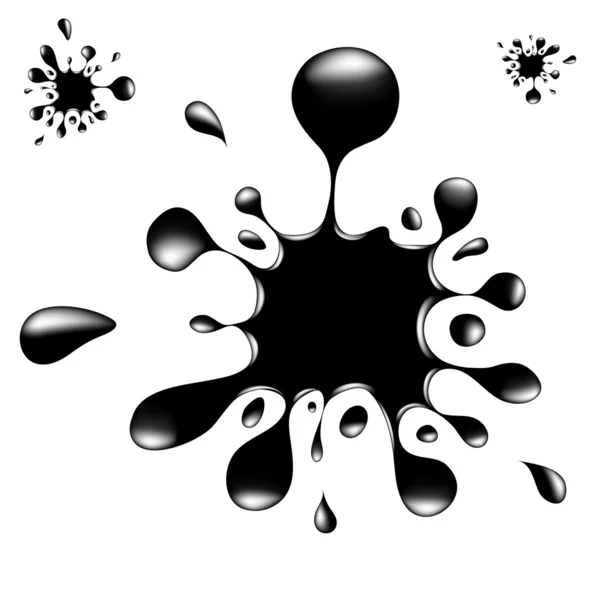 Ink splash — Stock Vector