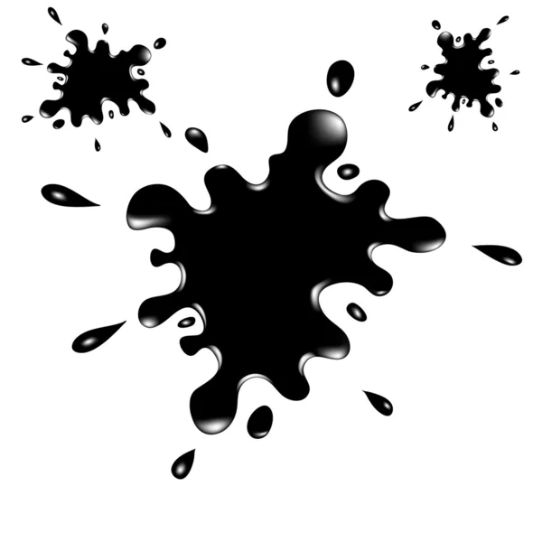 Ink splash — Stock Vector