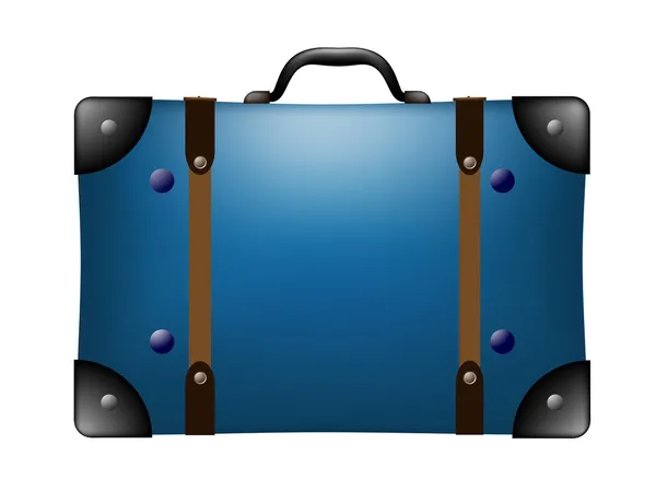 Old vintage suitcase — Stockový vektor