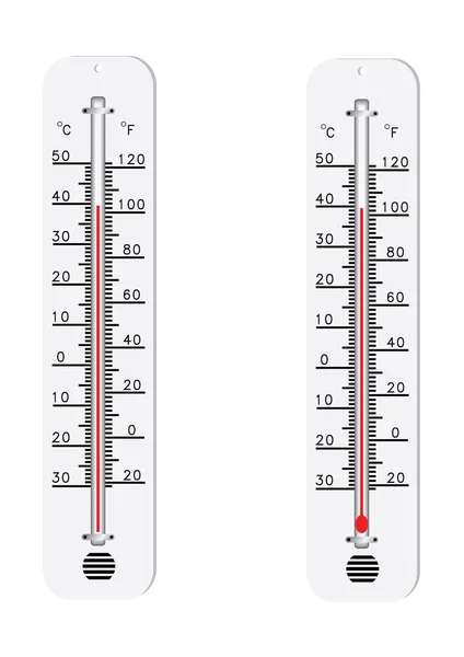 所示的温度计 — 图库矢量图片