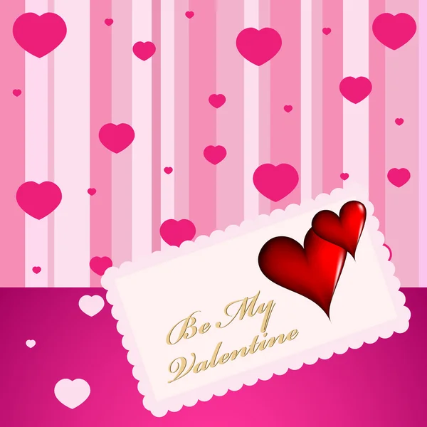 Carte de Saint Valentin — Image vectorielle