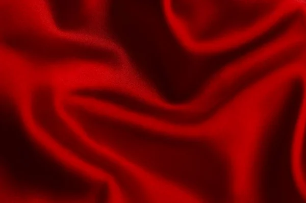 Vacker röd satin som alla hjärtans dag — Stockfoto