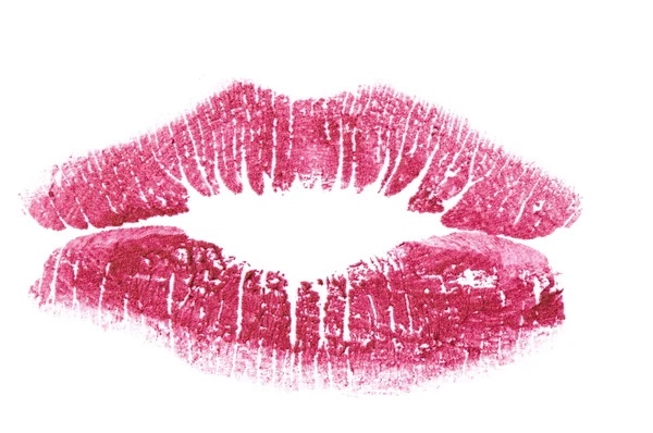 Gün Sevgililer seksi dudaklar damgası — Stok fotoğraf