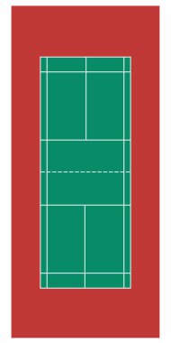 Badminton Stadium clipart