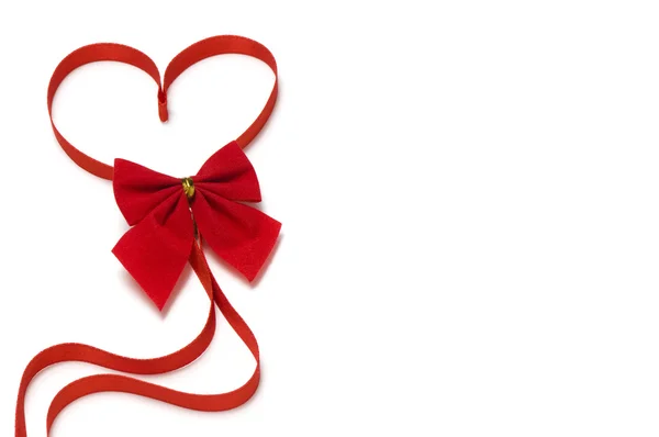 Valentine dag prachtige rood hart — Stockfoto