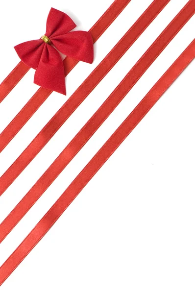 Día de San Valentín hermosa cinta roja —  Fotos de Stock