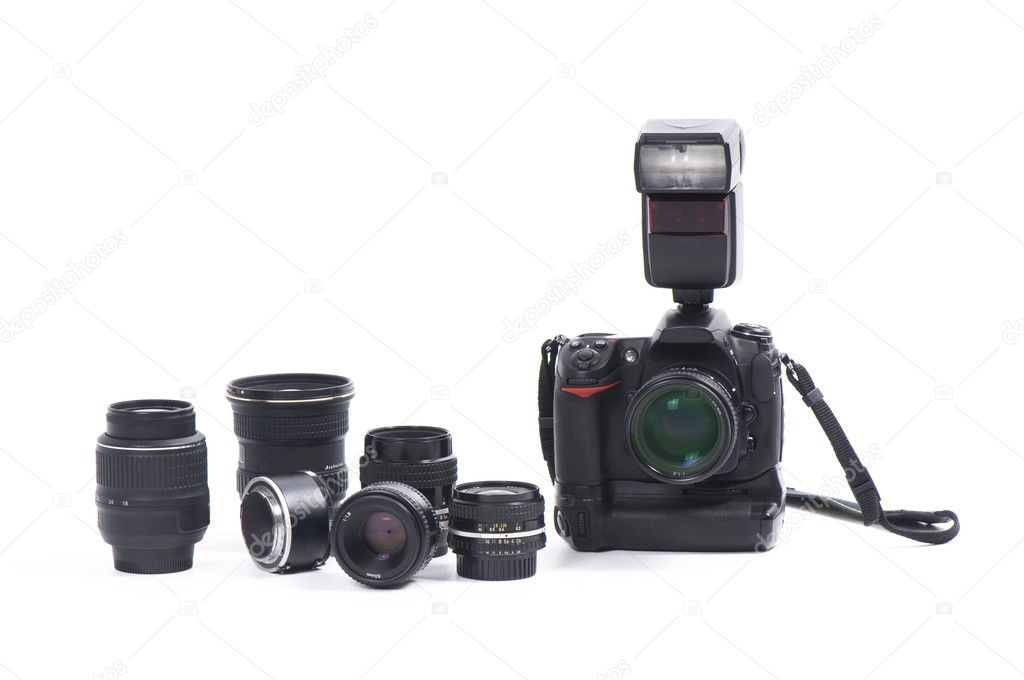 Digital camera and camera equipment
