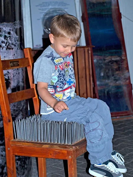 Καρέκλα του Φακίρης — Φωτογραφία Αρχείου