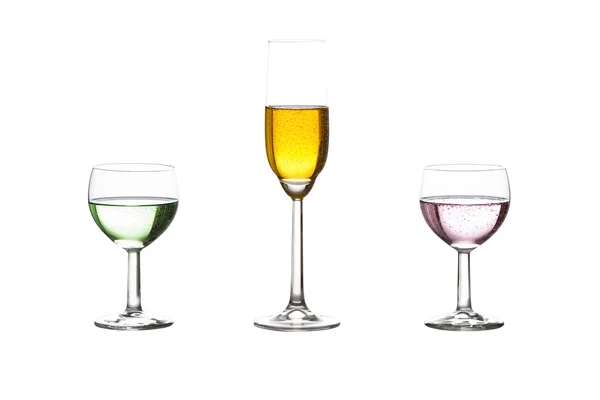 Tre bicchieri — Foto Stock