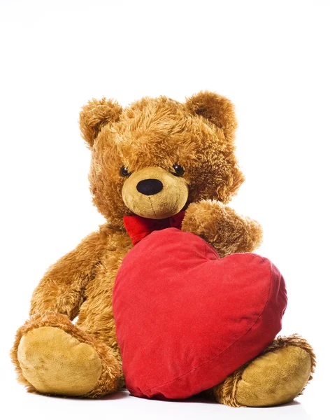 Valentine bear — Stock Photo, Image