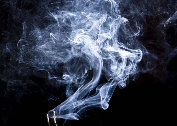 大黑烟 — 图库照片