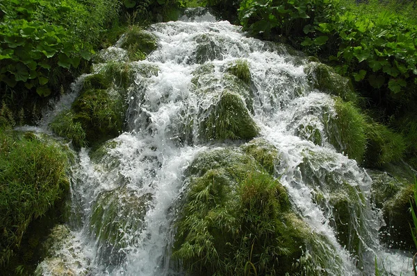 Plitvice waterfalls. — Stock Photo, Image