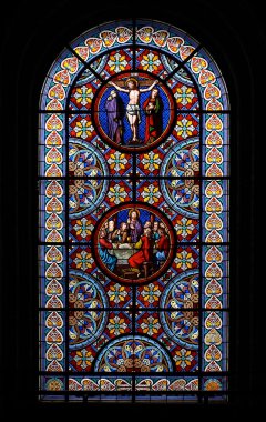 Stained-glass window clipart