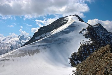 Mountain view from Piz Corvatsch clipart