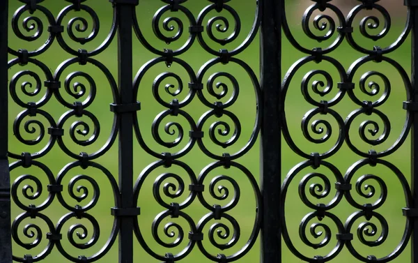 Demir çit desen (cambridge, İngiltere) — Stok fotoğraf
