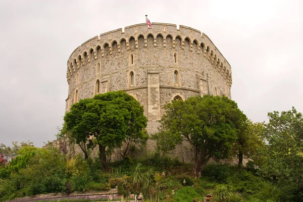Круглая башня Виндзорского замка — стоковое фото