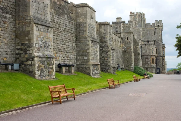 Murallas del Castillo de Windsor — Foto de Stock