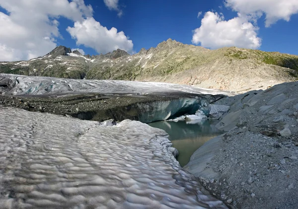 Rhone glacier, Switzerland — 图库照片