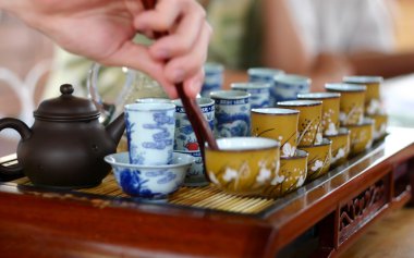 Tea ceremony clipart
